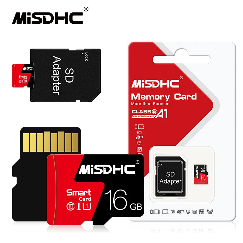 MISDHC Micro SD Card Class 10 U3 | 8GB to 256GB Flash Card Micro SD Card PRIMED