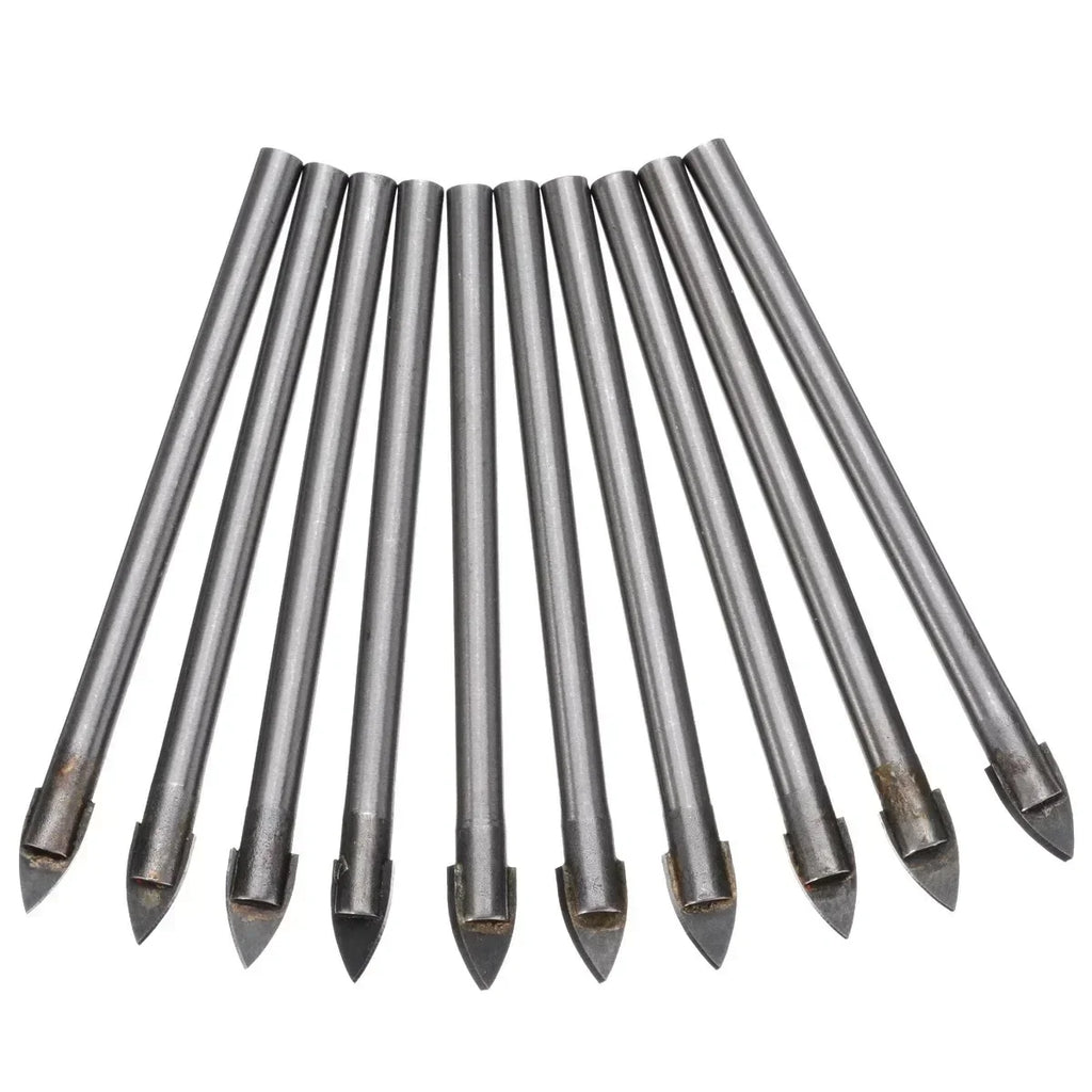 10-Pack 6mm Carbide Spear Tip Drill Bits – Glass & Tile Carbide Drill Bits PRIMED China Mainland