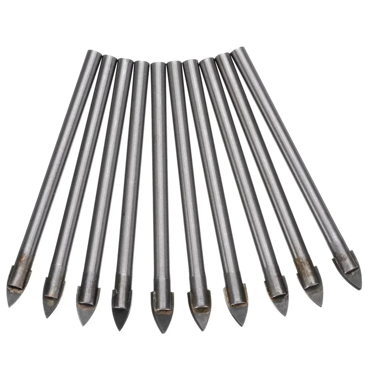 10-Pack 6mm Carbide Spear Tip Drill Bits – Glass & Tile Carbide Drill Bits PRIMED China Mainland
