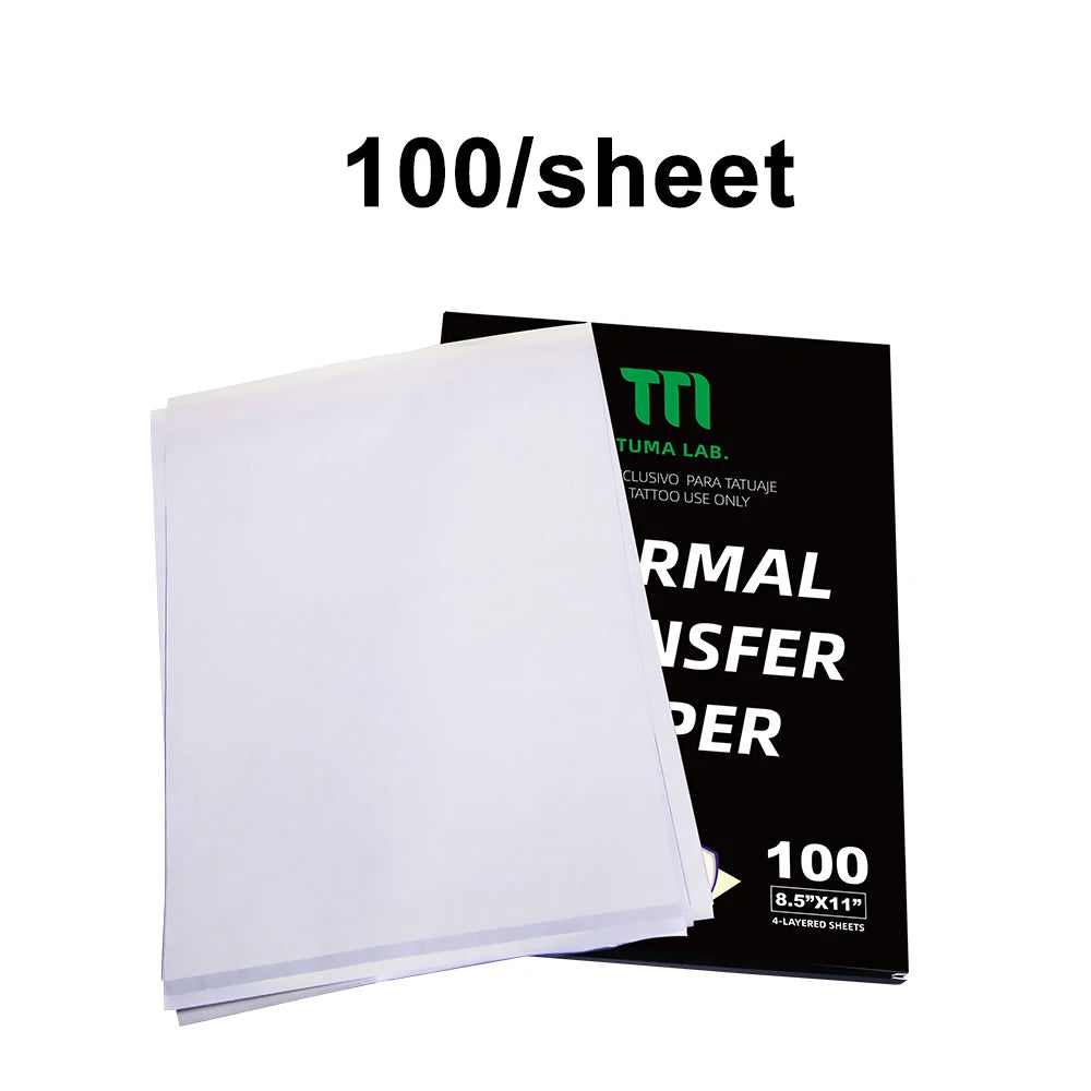 Tattoo Transfer Paper – Thermal Stencil Sheets for Printers Tattoo Stencil Paper PRIMED 100PCS China Mainland