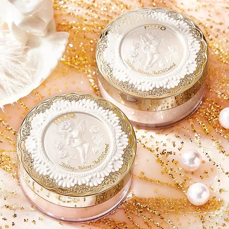 Hojo Angel Matte Translucent Setting Powder | Oil-Control Loose Setting Powder PRIMED