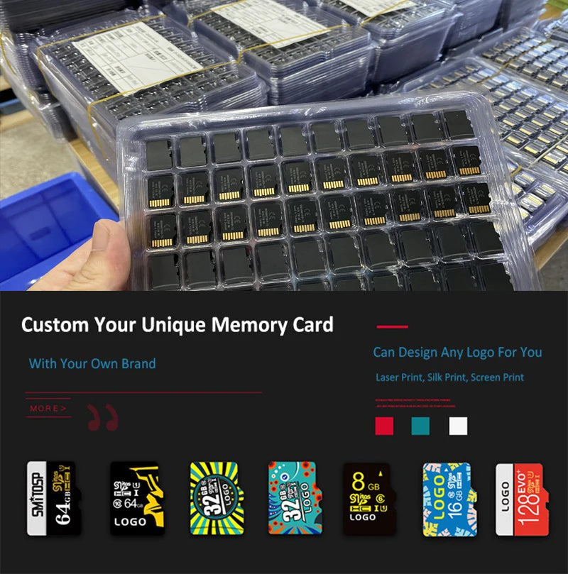 Ceamere Custom TF Memory Card OEM/ODM – Branding & Packaging Custom Memory Card PRIMED