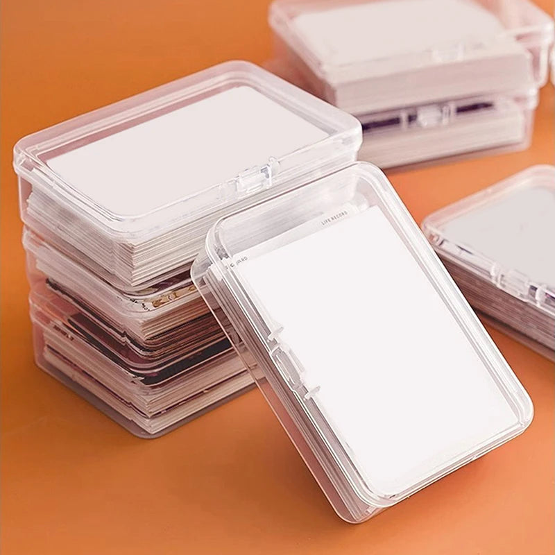 Transparent Playing Card Storage Box – 1 or 3 Pack | PP Case