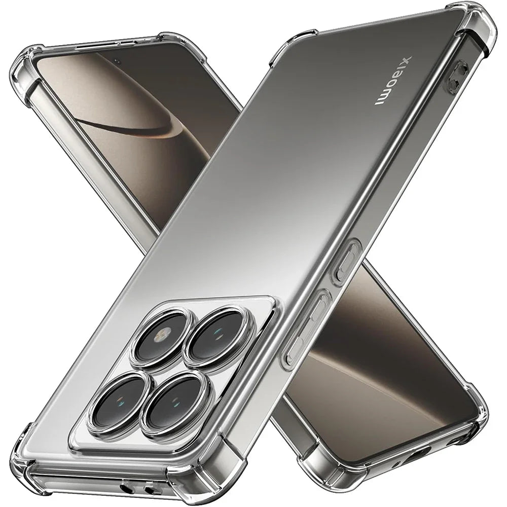 1.5mm Air-Bag Clear Silicone Case for Xiaomi Mi Series