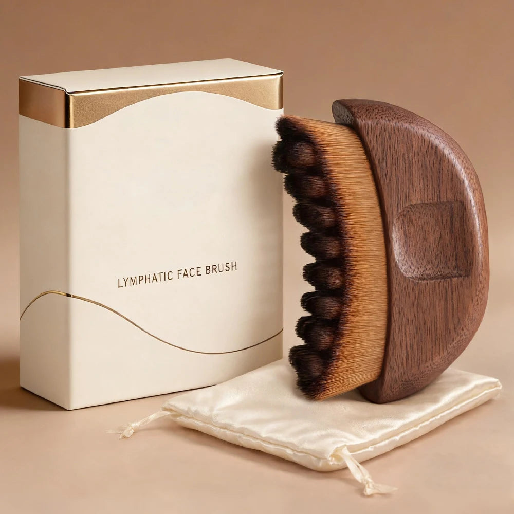 Lymphatic Face Contour Brush – Jawline Sculpting Massager