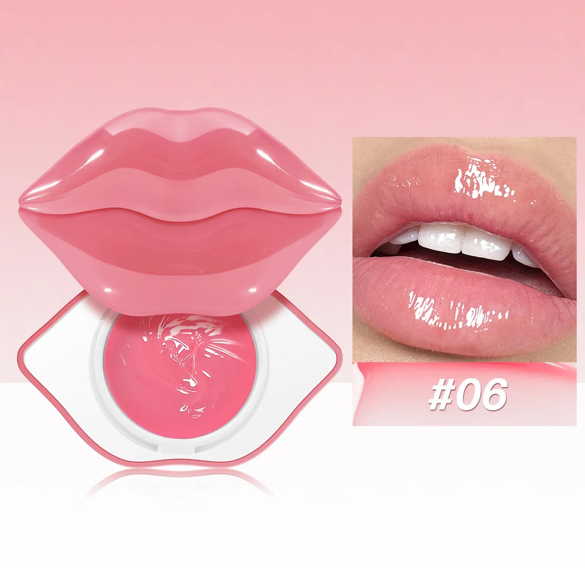 USHAS Lip Sleeping Mask – Overnight Hydration Gel Balm
