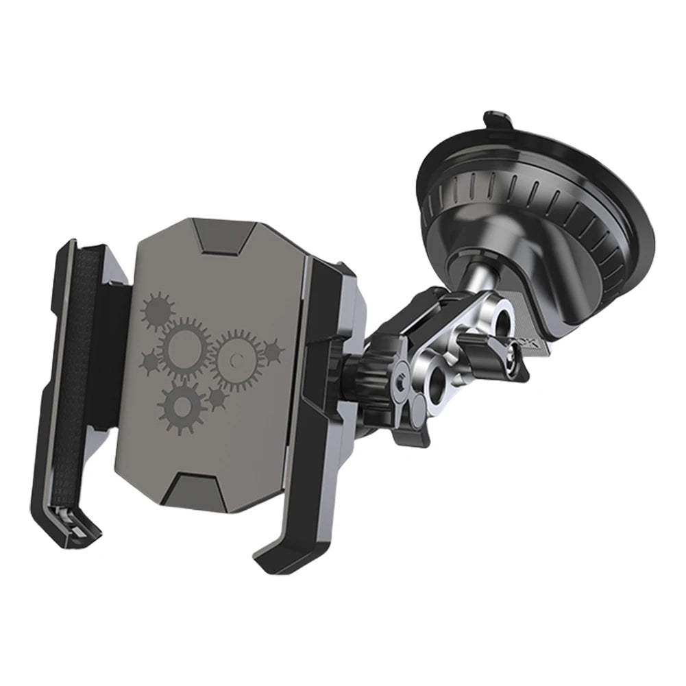 Car Phone Mount 360° Rotation – Windshield, Dash & Vent Car Phone Mount PRIMED black