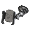 Car Phone Mount 360° Rotation – Windshield, Dash & Vent Car Phone Mount PRIMED black