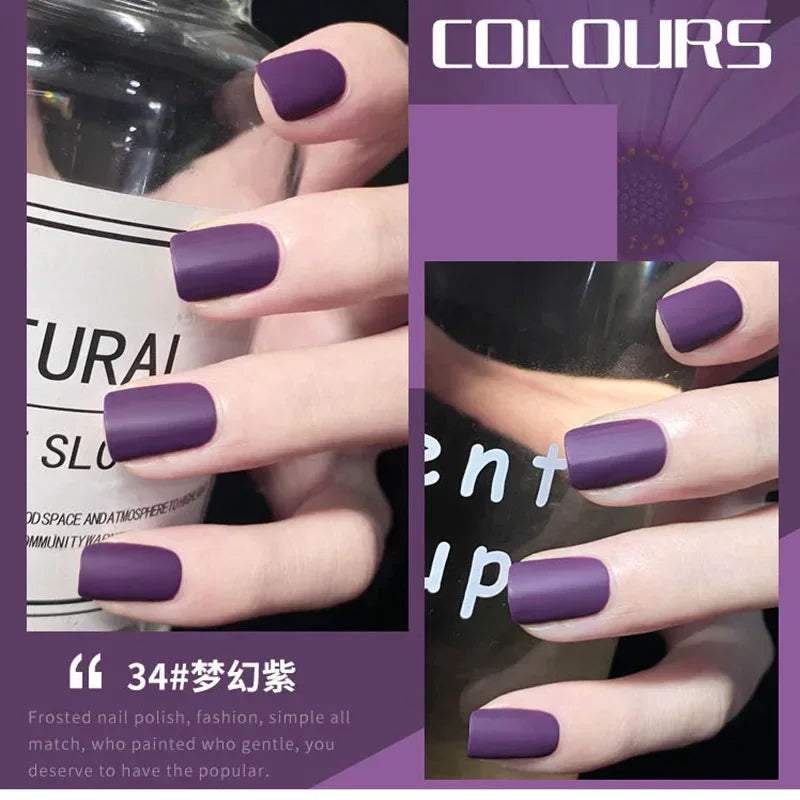 12ml Quick-Dry Water-Based Nail Polish – Waterproof & Long-Lasting Nail Polish PRIMED 34