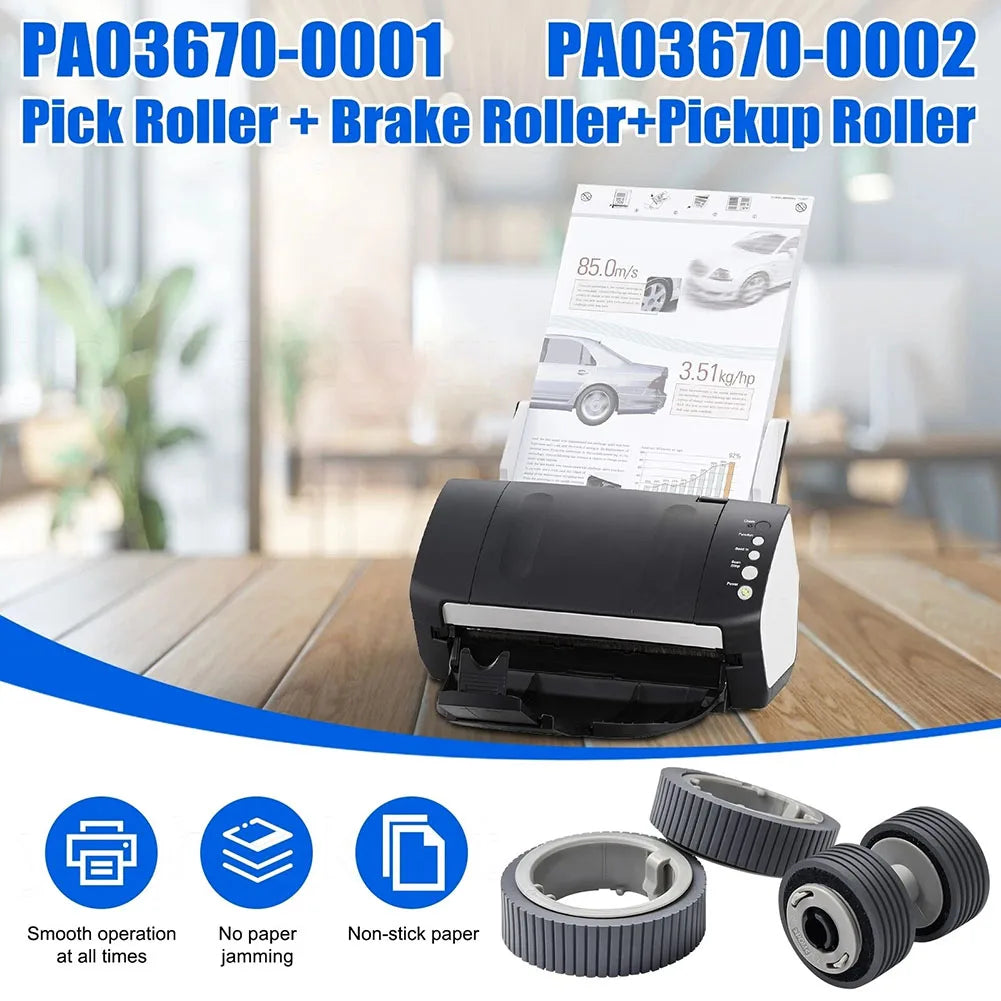 Scanner Feed Roller Kit PA03670-0001 PA03670-0002 Fi-7160 Scanner Roller Kit PRIMED China Mainland