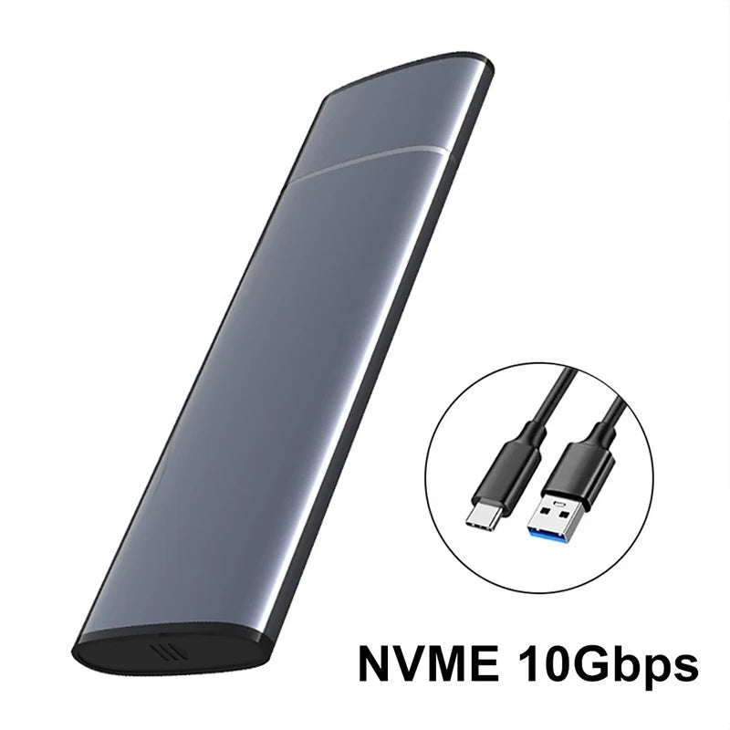 M.2 SSD Enclosure NVMe NGFF USB-C 3.1 Gen2 10Gbps Aluminum SSD Enclosure PRIMED 10Gbps NVMe China Mainland