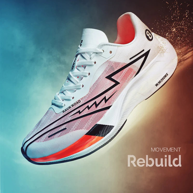 LETCOMFIT Carbon Plate Marathon Running Shoes Men Women Carbon Plate Running Shoes PRIMED