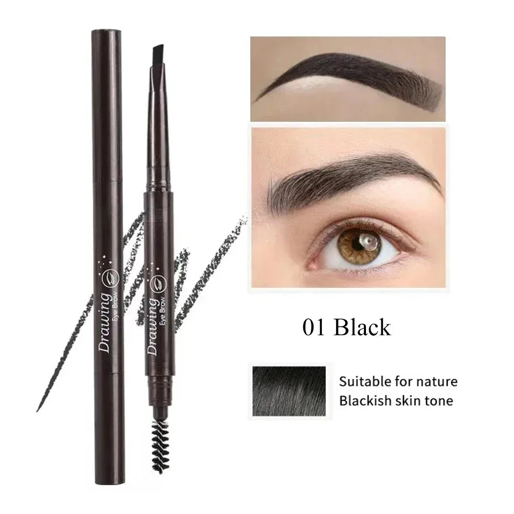Ultra Fine Double-Ended Eyebrow Pencil | 5 Colors Waterproof Eyebrow Pencil PRIMED 01