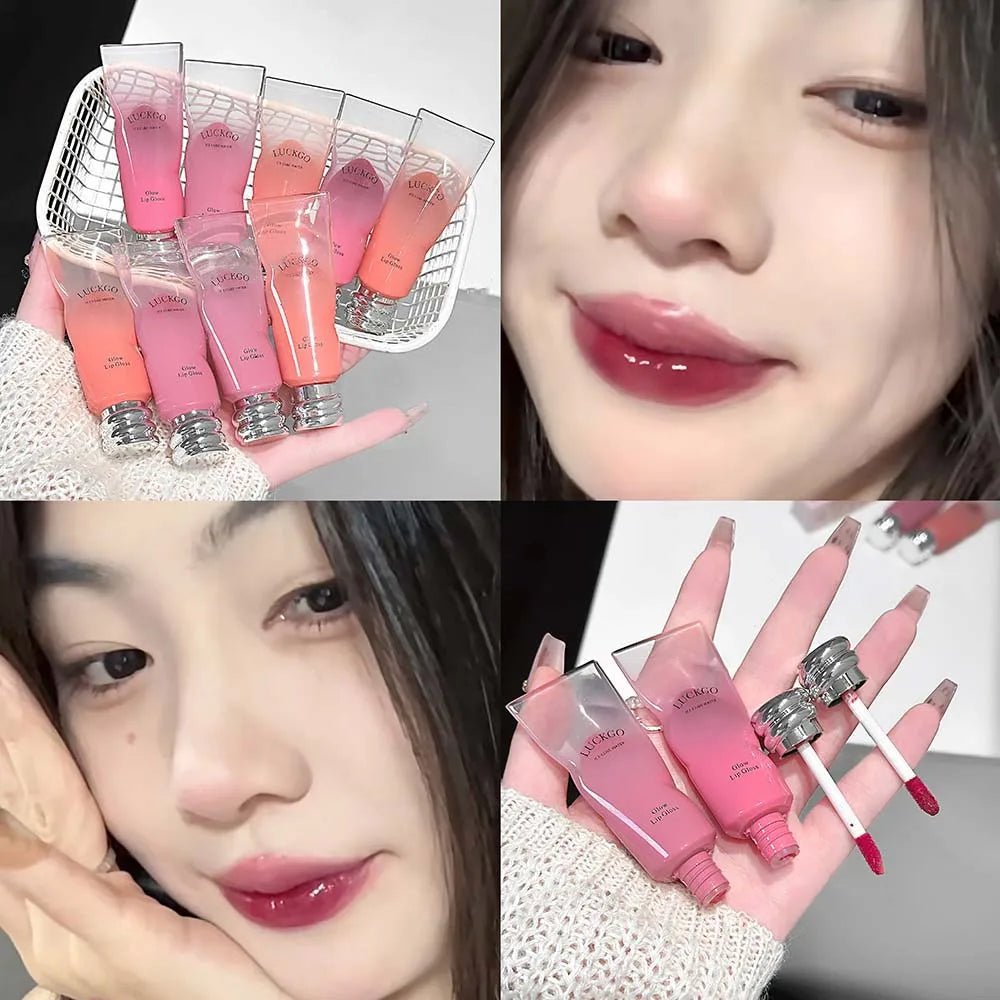 ZYXUAQIR Water Plump Lip Gloss – Mirror Shine, Long-Lasting
