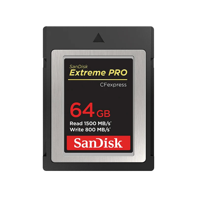SanDisk Extreme Pro CFexpress Type B Card | RAW 4K | 64–512GB CFexpress Memory Card PRIMED 64 GB
