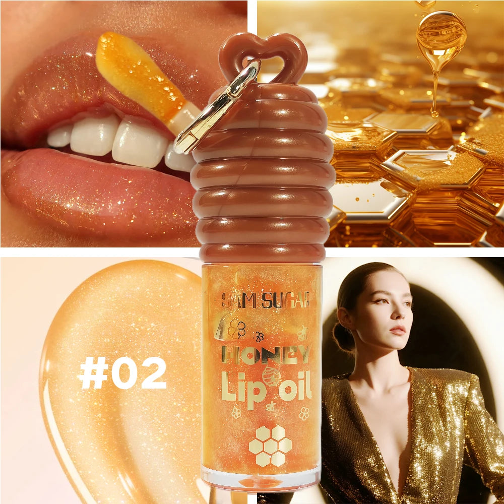 SAM SUGAR Honey Essence Lip Oil | Hydrating Glaze 6ml