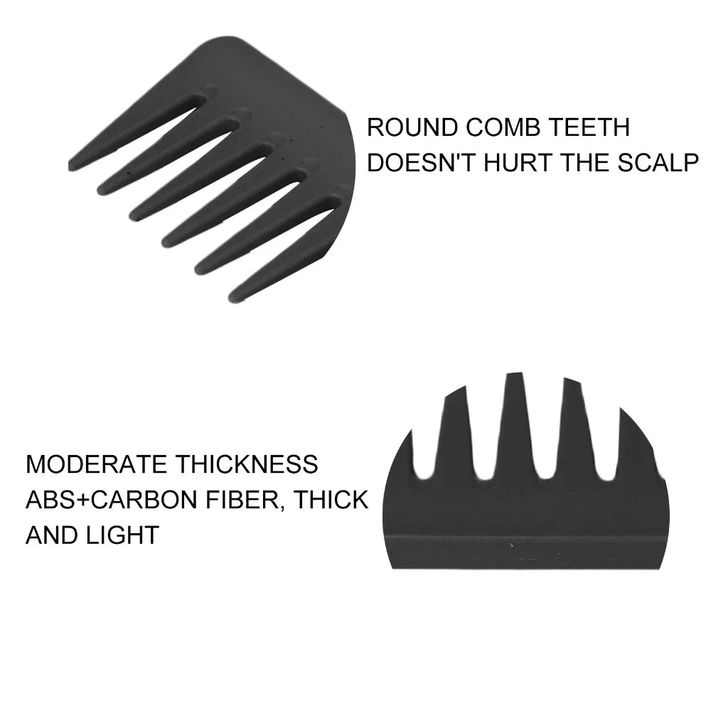 2-Pack Wide Tooth Detangling Comb for Curly & Thick Hair