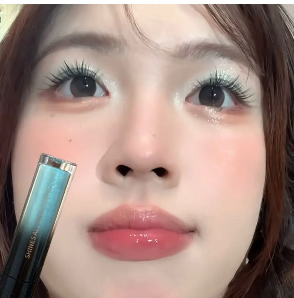 Waterproof Liquid Glitter Eyeshadow Highlighter – Long-Lasting