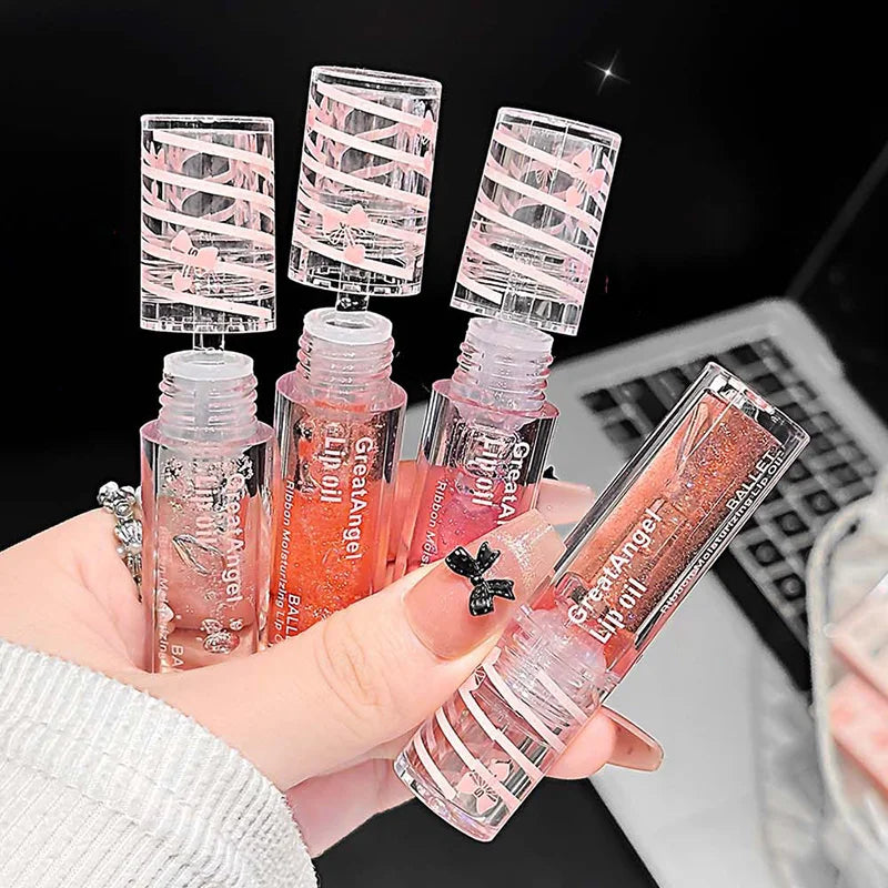 Crystal Lip Gloss Oil – Plumping, Moisturizing & Shiny Lip Gloss Oil PRIMED