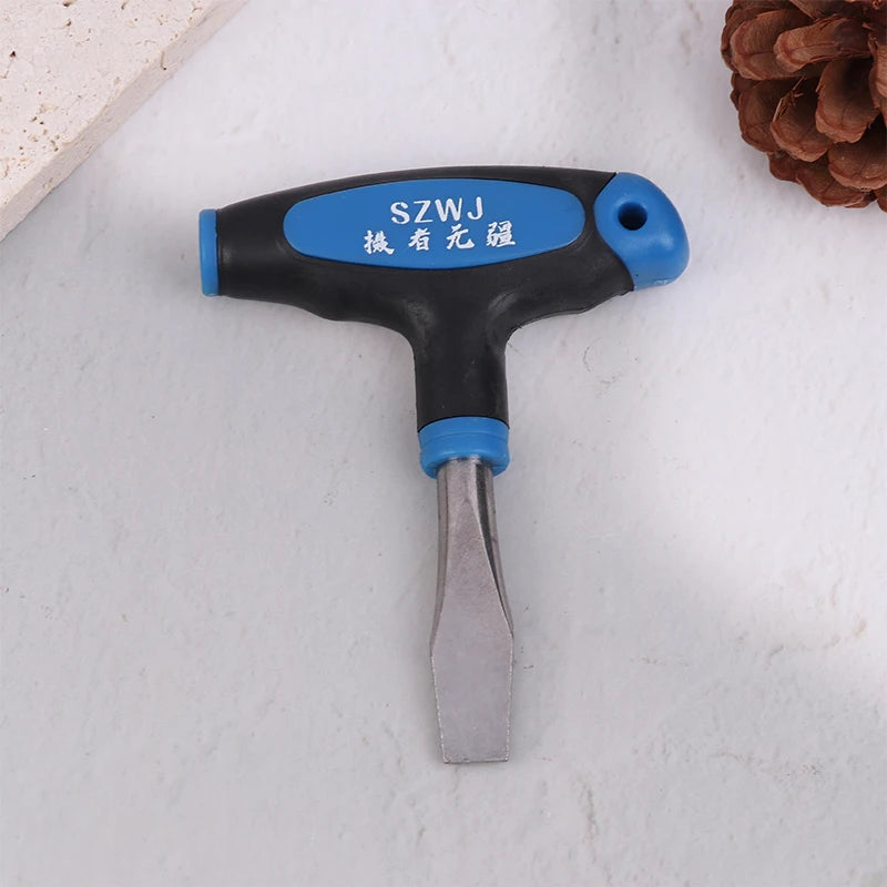 T-Handle Flat Head Screwdriver for Camera Quick Release Plate