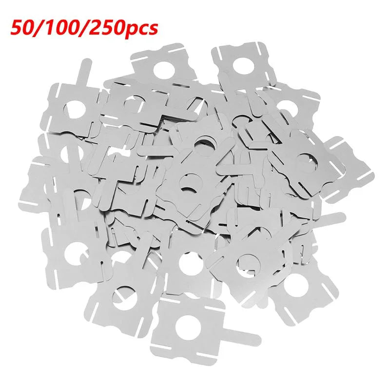 U-Shaped Nickel Sheets 4S 18650 Battery Spot Welding – 50/100/250Pcs