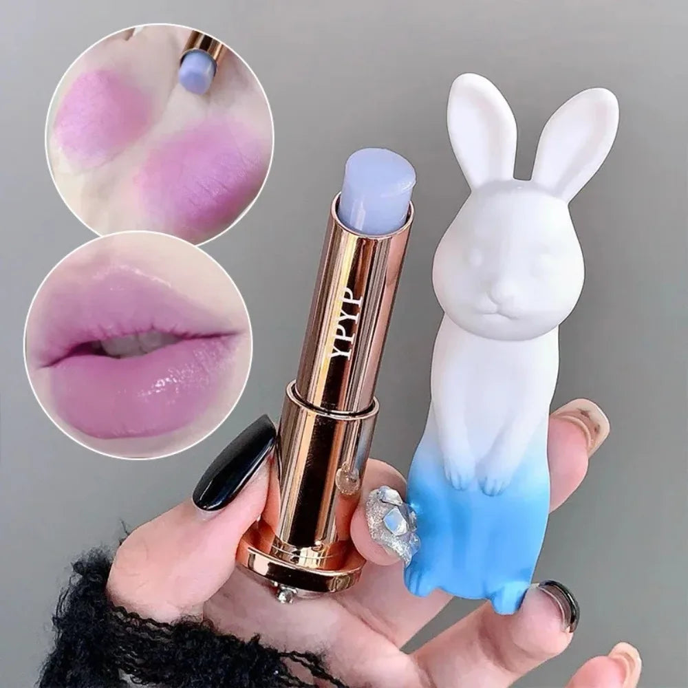 QICIY Rabbit Color-Changing Tinted Lip Balm | Moisturizing