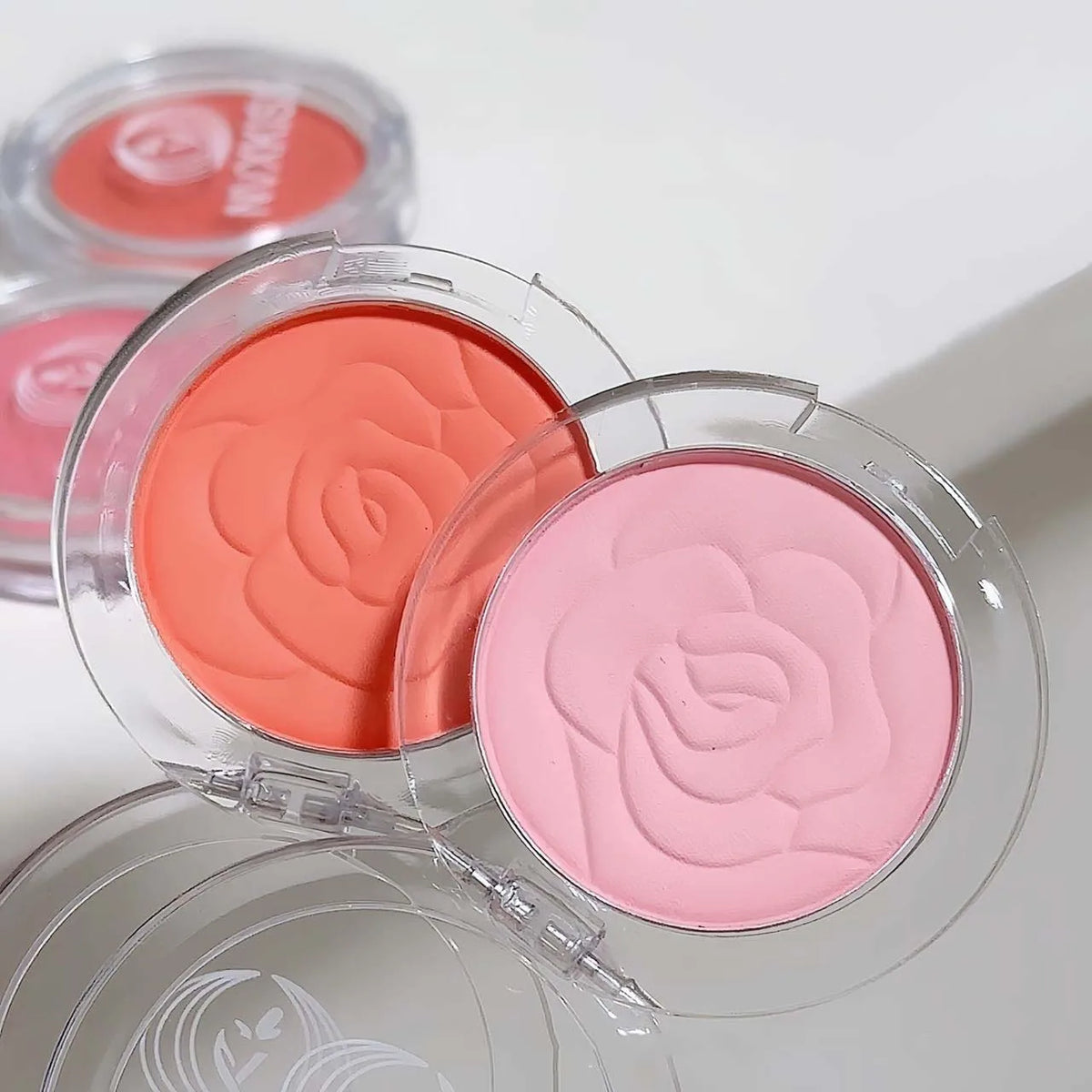 Rose Peach Pink Matte Powder Blush – Natural Nude Finish Powder Blush PRIMED