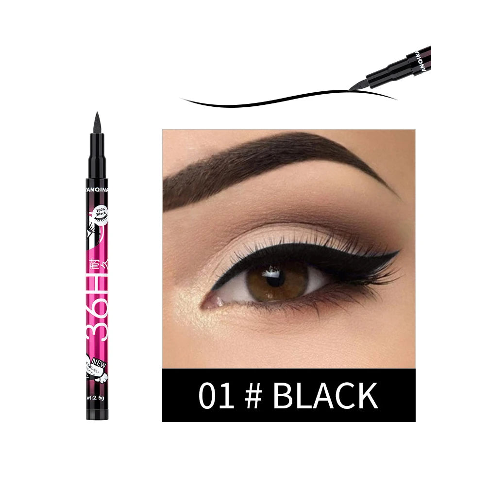 YANQINA Waterproof Liquid Eyeliner Pen – Long-Lasting