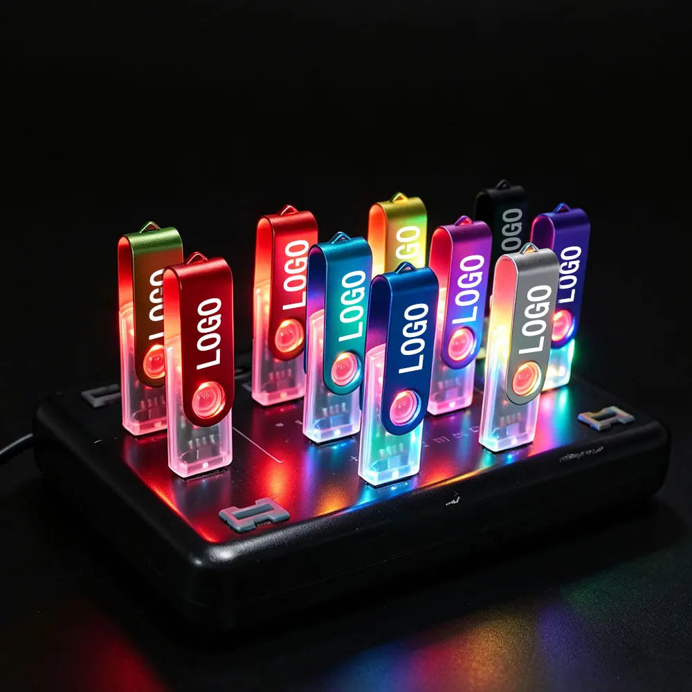 20-Pack Custom Logo USB Flash Drives 64GB/128GB Wholesale USB Flash Drive PRIMED