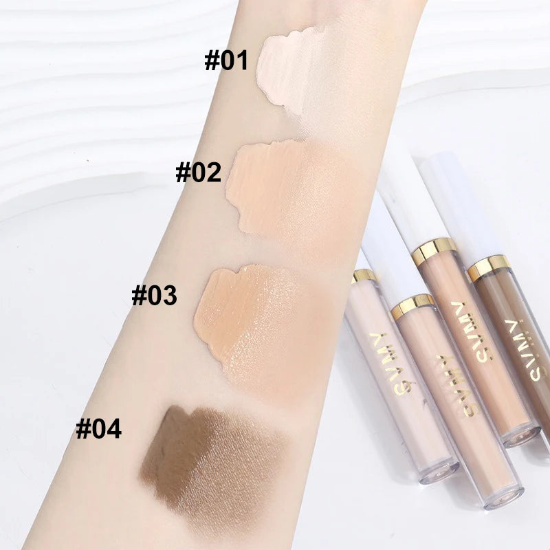 Matte Full Coverage Liquid Concealer – 4 Shades, Waterproof