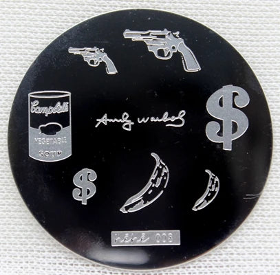MAFANAILS Cute Cat Paw Nail Art Stamping Plate 5.5cm | 108 Designs Nail Stamping Plate PRIMED 8