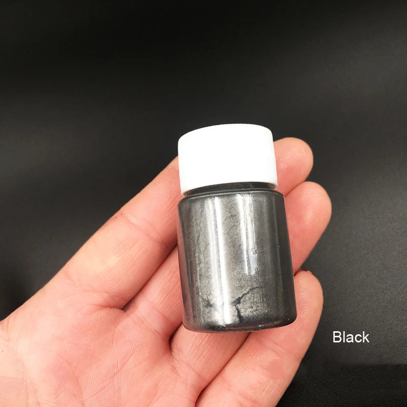 Holographic Nail Glitter Powder – Chrome Mirror Pigment Dust