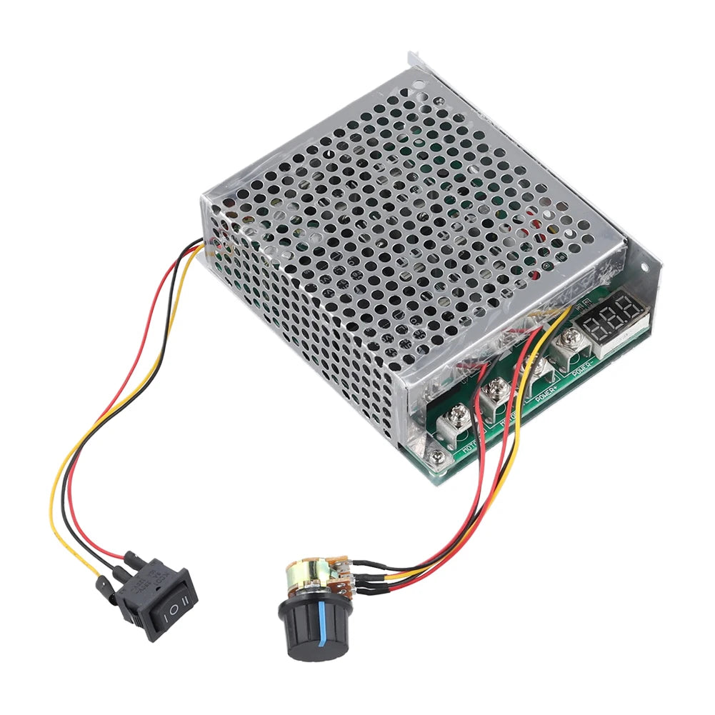 PWM DC Motor Speed Controller 10-55V 100A Forward/Reverse Motor Speed Controller PRIMED