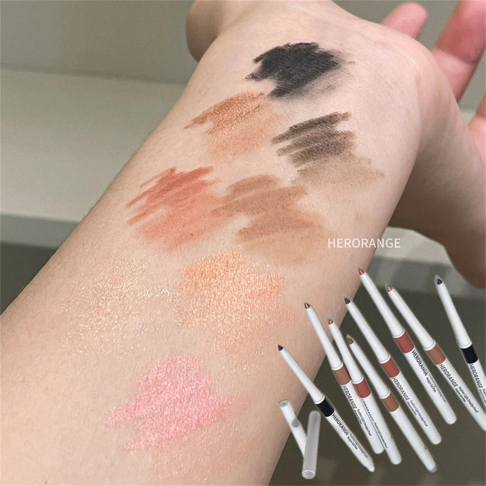2-in-1 Gel Eyeliner & Highlighter Pen – Waterproof Dual-Tip