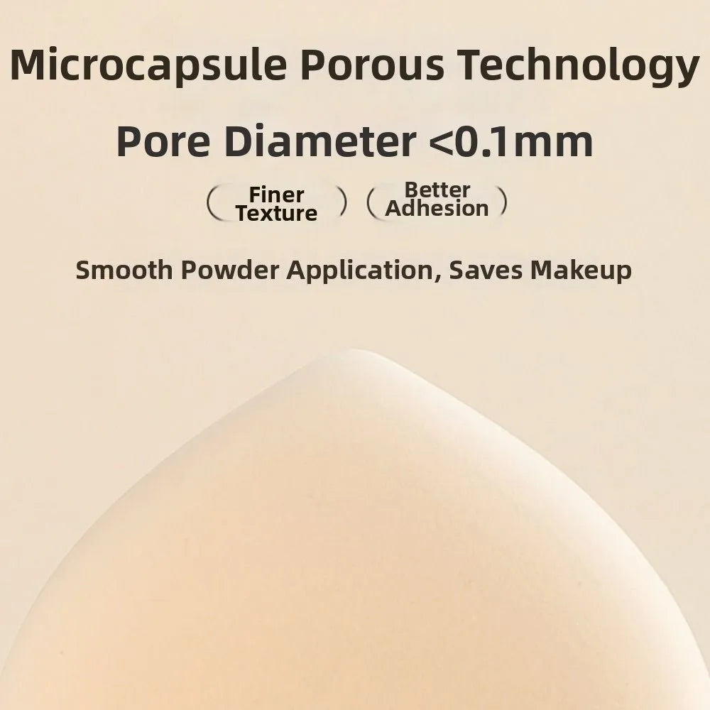 Water Drop Makeup Sponge Puff – Super Thick Wet & Dry Use