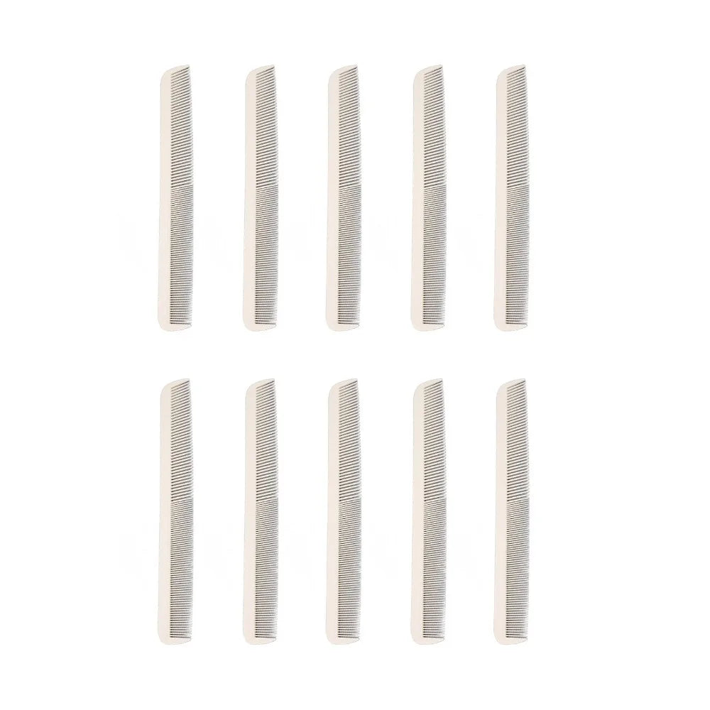 10-Pack Heat Resistant Professional Barber Styling Combs Barber Styling Comb PRIMED