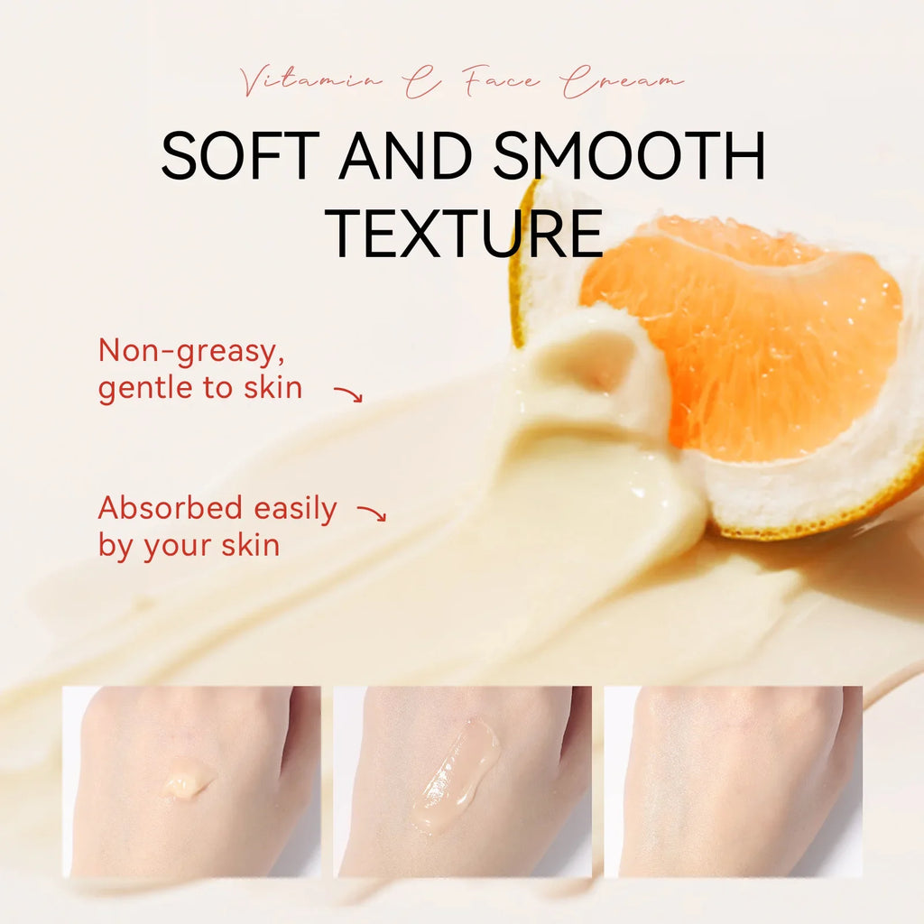 LAIKOU Vitamin C Face Cream – Brightening & Hydrating 30g Vitamin C Face Cream PRIMED