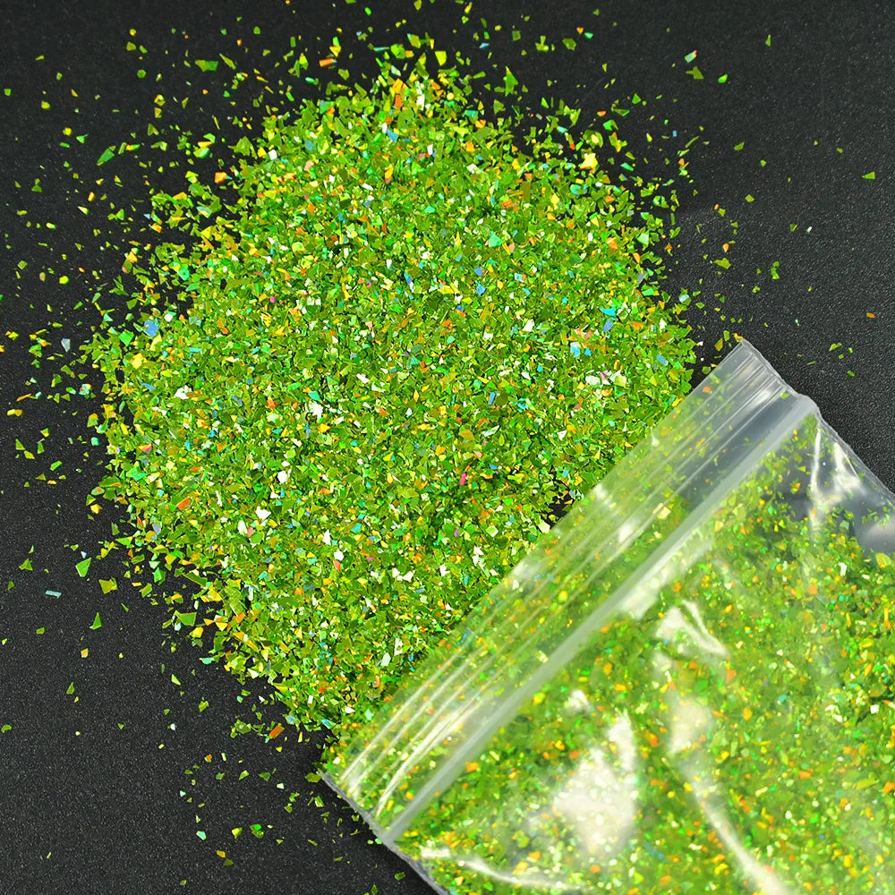 MAFANAILS 20g Diamond Pigment Nail Glitter Powder – 6 Colors