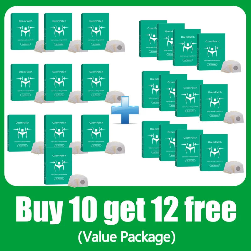Ouhoe 30pc Skin Shaping Body Contouring Patch Set Body Contouring Patch PRIMED Buy 10 Get 12 Free