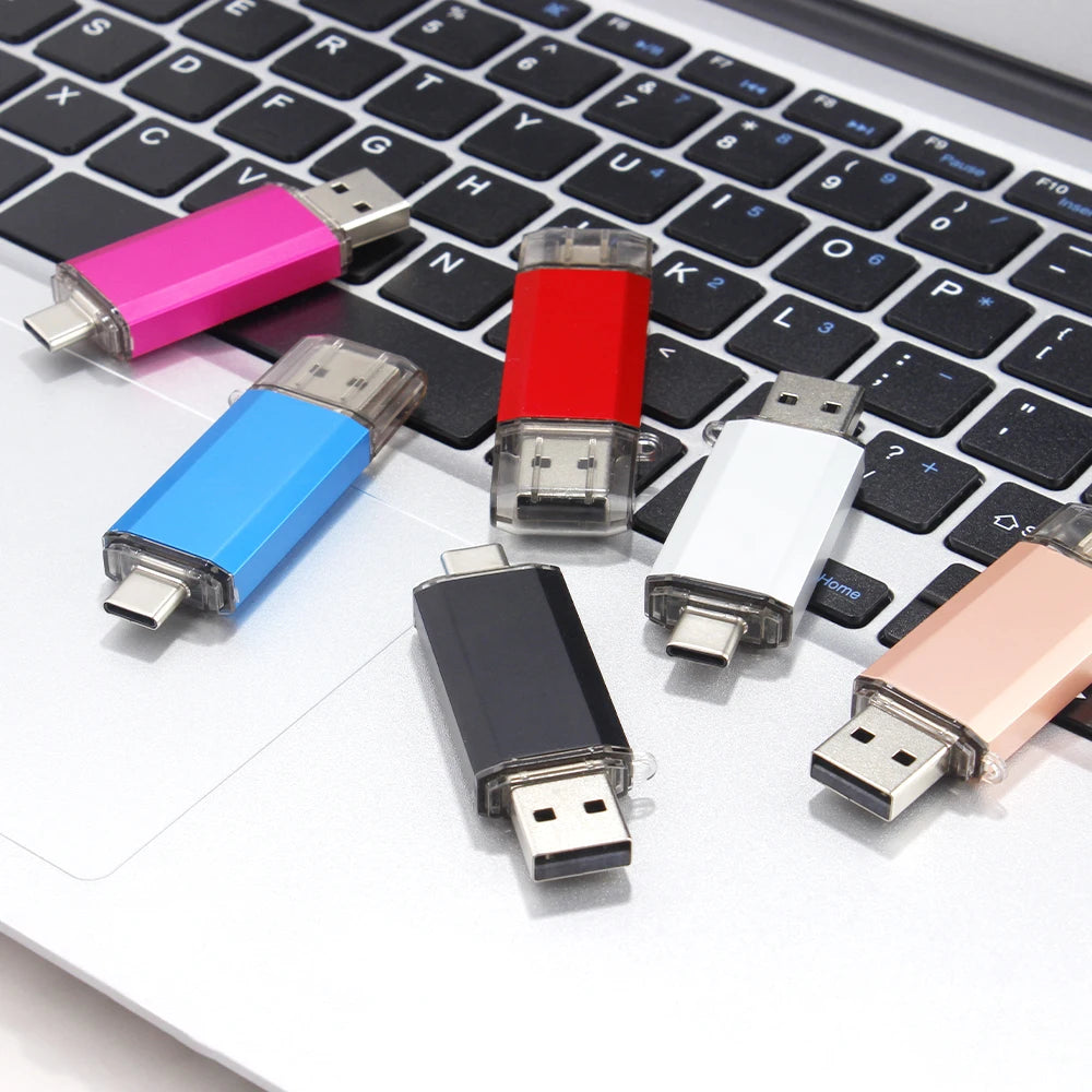 JASTER Type-C USB Flash Drive 8GB–128GB | Plastic Pen Drive USB Flash Drive PRIMED