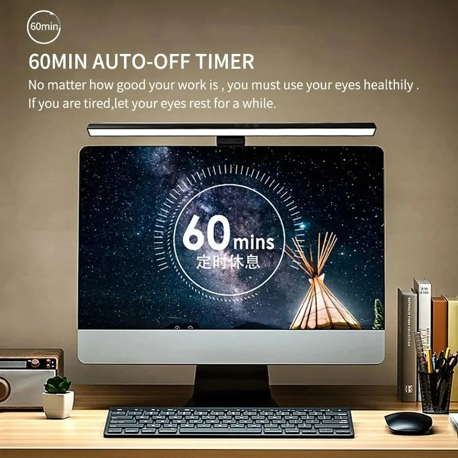 GGBEE LED Monitor Light Bar – Dimmable USB Desk Lamp 33/50cm LED Monitor Light Bar PRIMED