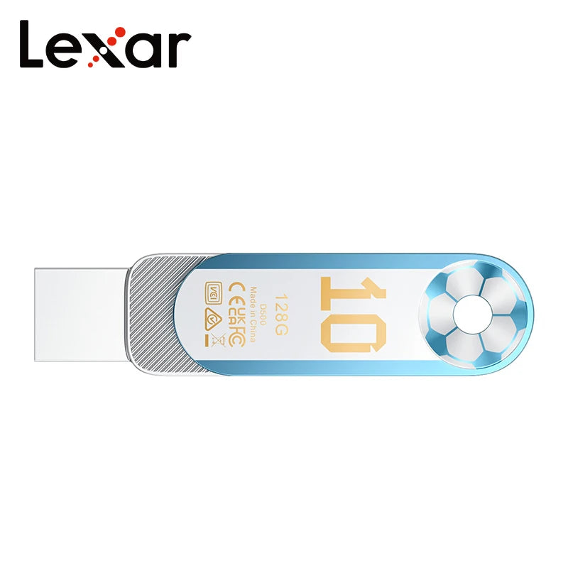 Lexar 128GB USB 3.2 Dual Flash Drive Type-A & Type-C USB Flash Drive PRIMED