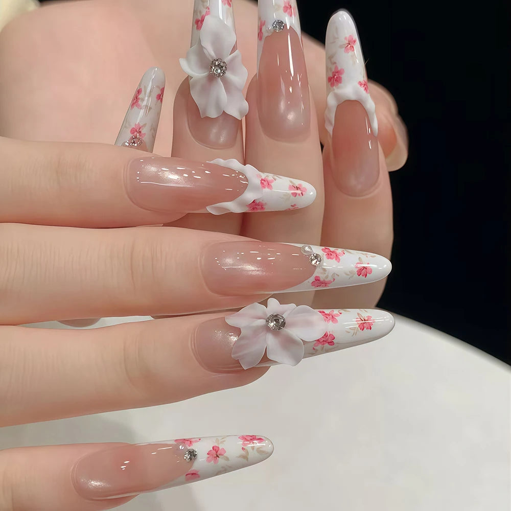 10-Roll Nail Art Transfer Foil – Floral Leopard Starry Sky