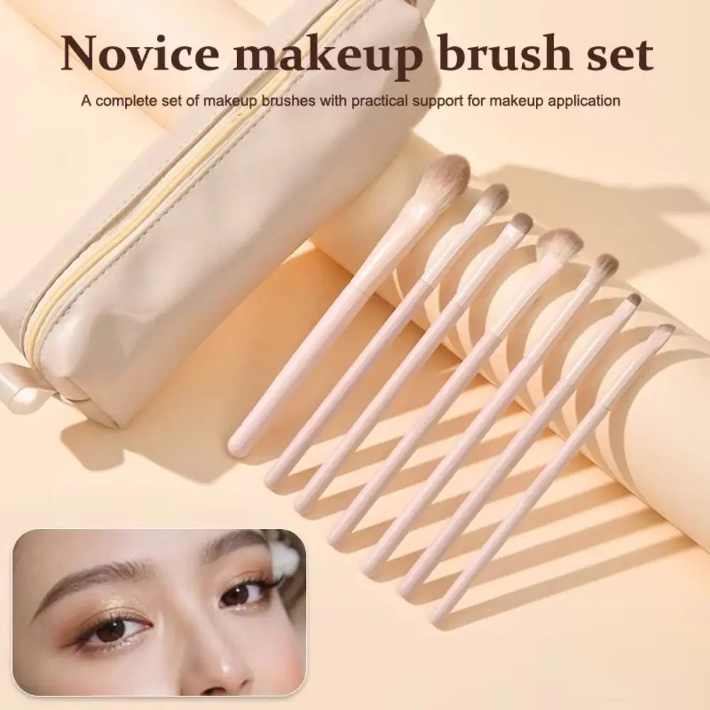 5–13 Piece Soft Makeup Brush Set – Blending, Contour & Eyeshadow