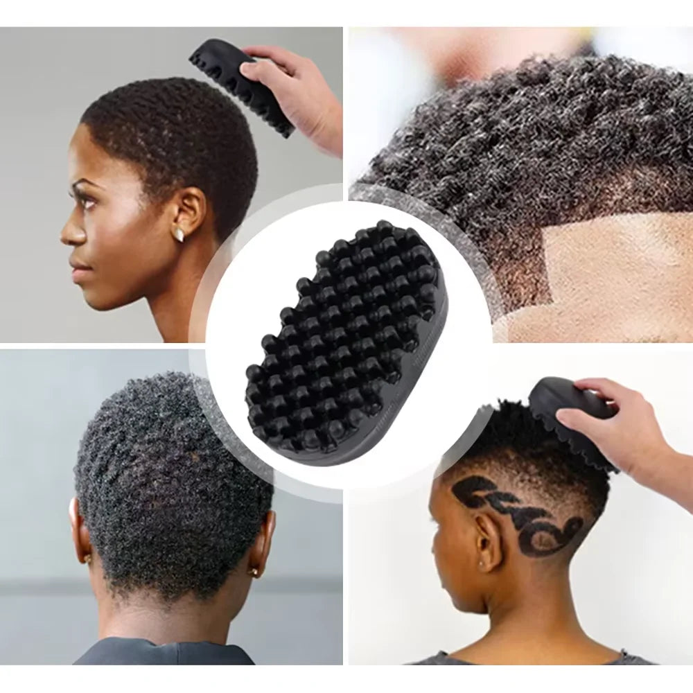 Silicone Twist Hair Brush for Curly & Afro Hair | Unisex Hair Styling Brush PRIMED