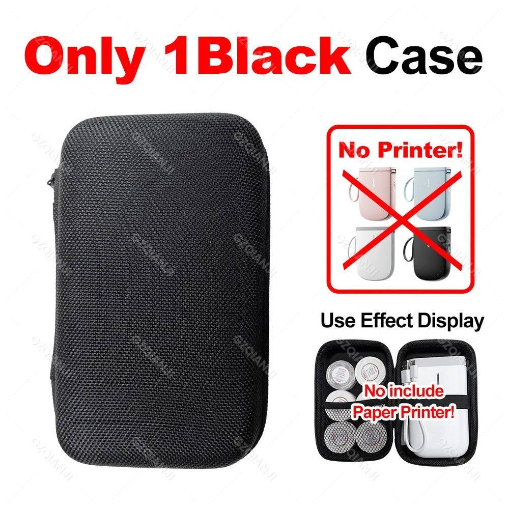 Niimbot D11H 300DPI Bluetooth Thermal Label Printer Portable Bluetooth Label Printer PRIMED Only 1Black Case