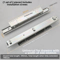 Heavy-Duty Cabinet Drawer Slide Rail | 45kg Full Extension Cabinet Drawer Slide PRIMED 390mm China Mainland