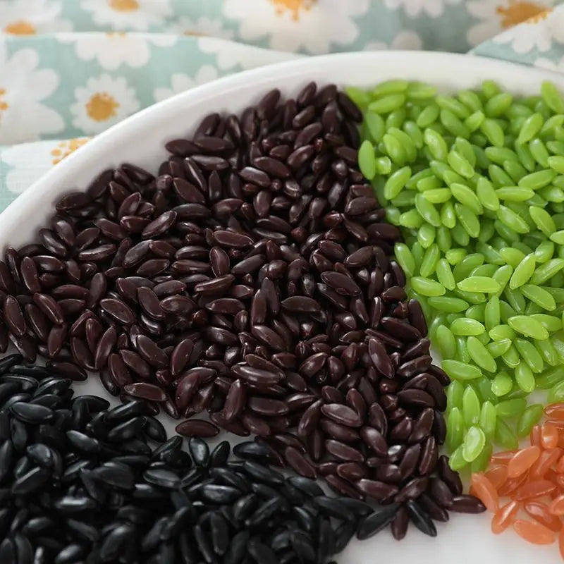 100g Fake Rice Grain Model – DIY Decor & Photo Prop Fake Food Prop PRIMED