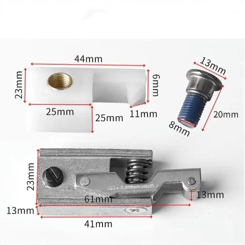 Nylon Hook Concealed Door Closer | Hidden Auto-Close Hardware