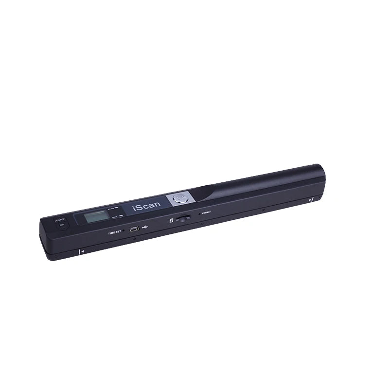 KMZONE iScan01 900DPI Portable A4 Handheld Document Scanner Handheld Document Scanner PRIMED Black